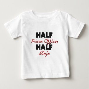 Half Prison Officer Half Ninja Baby T-Shirt