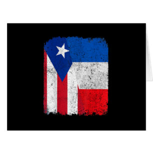 Half Puerto Rican Half French Flag Heritage Pride 