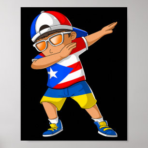 Half Puerto Rican Half Ukrainian Boy Puerto Rico F Poster