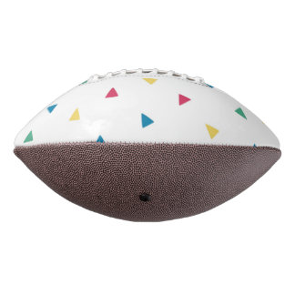 Half Rainbow Confetti Football