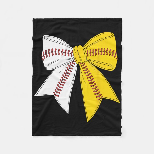 Half Sell And Softll Mom Mama Coquette Bow For Wom Fleece Blanket (Front)