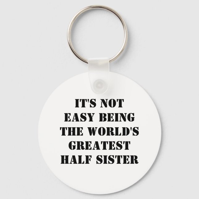 Half Sister Keychain (Front)