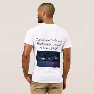 Half sleeve customized BMW Tshirt