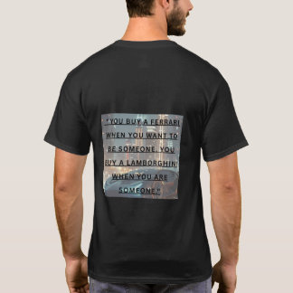 Half sleeve customized Lamborghini Tshirt