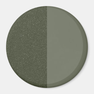 Half Split Moss Green Magnet