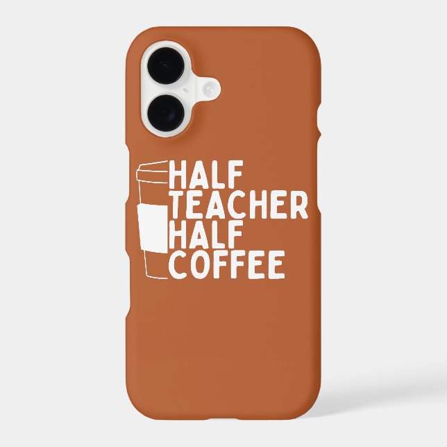 Half Teacher Half Coffee (Back)