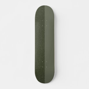 Half Textured Moss Green Skateboard – Customizable