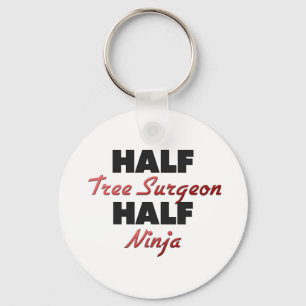 Half Tree Surgeon Half Ninja Keychain