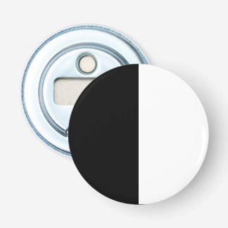 half white half black, half black half white bottle opener