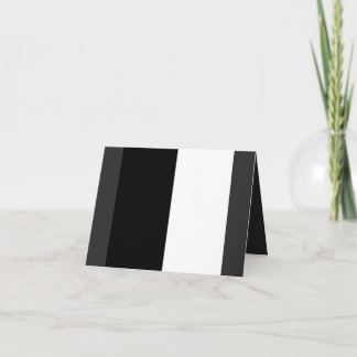 half white half black, half black half white card