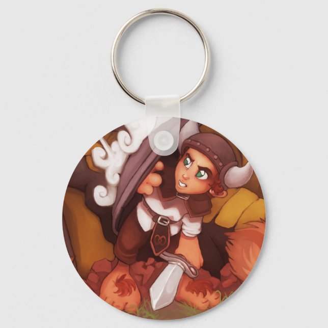 Halfling Keychain (Front)