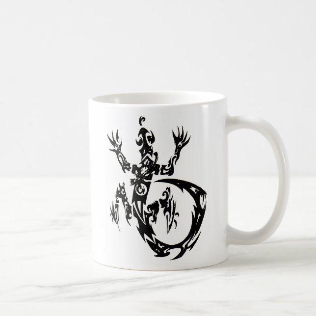 Halfmast logo gecko mug (Right)