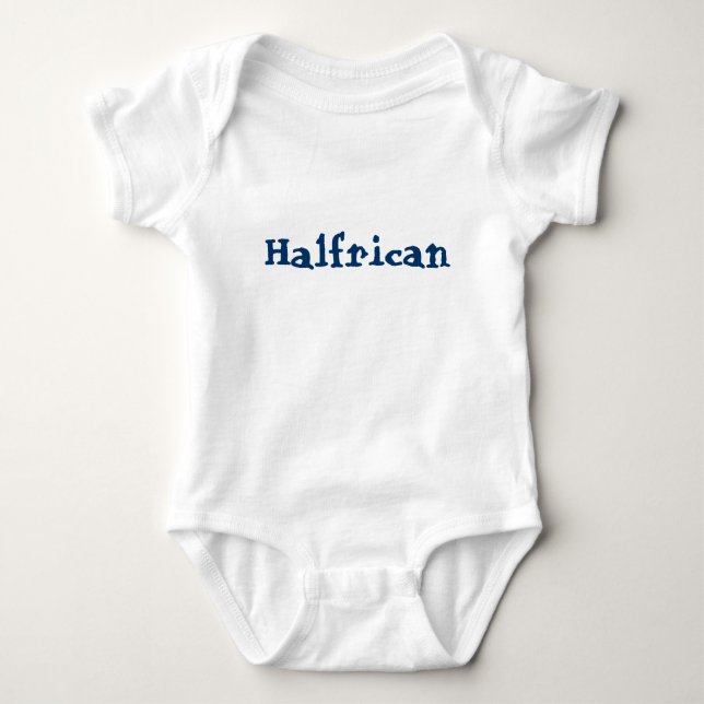 Halfrican Baby Bodysuit (Front)