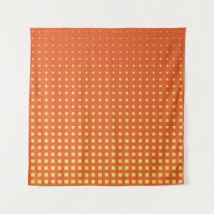 Halftone background. Comic style. Abstract geometr Tapestry