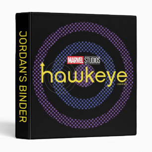 Halftone Bullseye Logo Binder