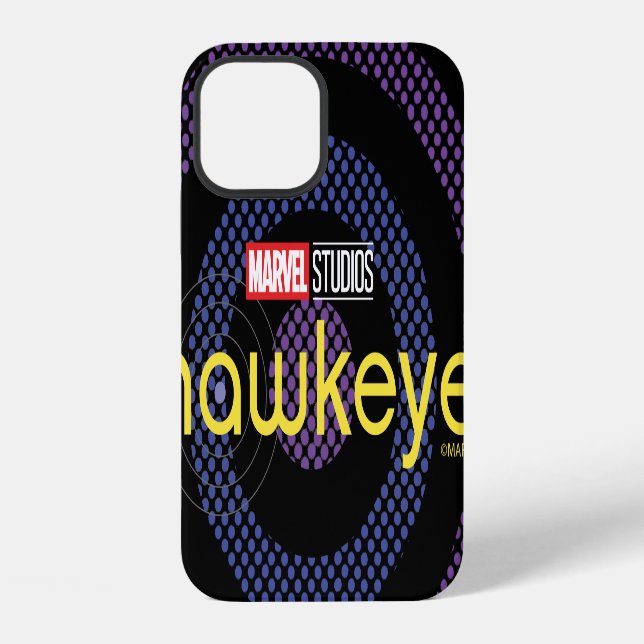 Halftone Bullseye Logo iPhone Case (Back)