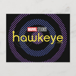 Halftone Bullseye Logo Postcard