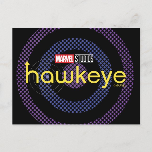 Halftone Bullseye Logo Postcard (Front)