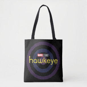 Halftone Bullseye Logo Tote Bag