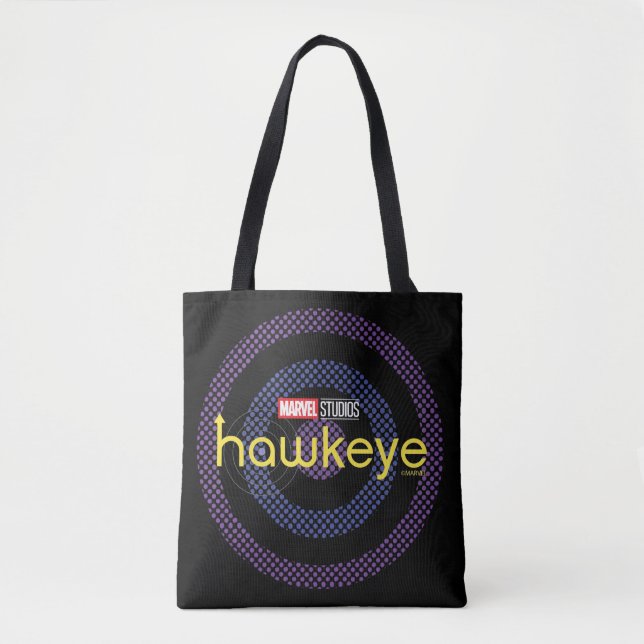 Halftone Bullseye Logo Tote Bag (Front)