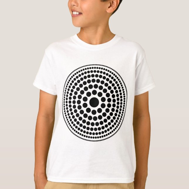 Halftone Circle 01 T-Shirt (Front)
