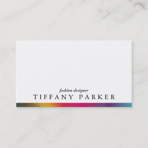 Halftone Colours Business Card