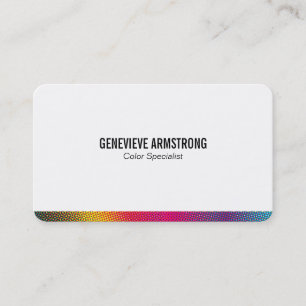 Halftone Colours Business Card