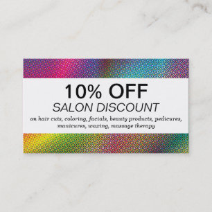 Halftone Colours (discount card) Discount Card