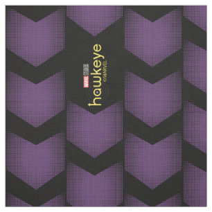 Halftone Hawkeye Symbol Fabric