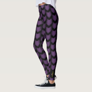 Halftone Hawkeye Symbol Leggings