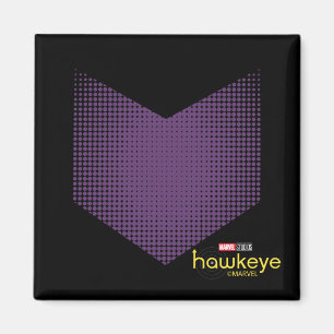 Halftone Hawkeye Symbol Magnet