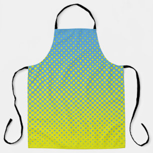 Halftone illustrationpop, art, pattern, comic, gra apron