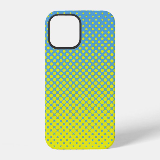 Halftone illustrationpop, art, pattern, comic, gra iPhone case (Back)