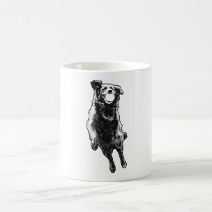 Halftone sky arc coffee mug