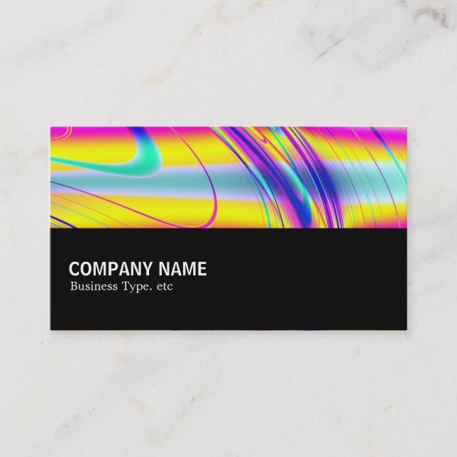 Halfway 0108 - Fractal Abstract 061012f Business Card (Front)