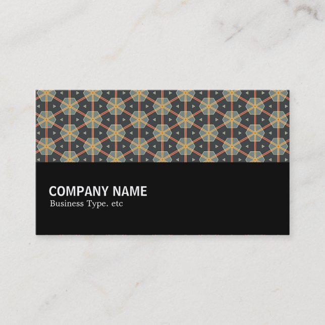 Halfway 0136 - Geometric Pattern 014 Business Card (Front)