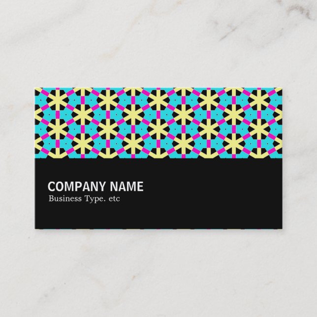 Halfway 0141 - Geometric Pattern 019 Business Card (Front)