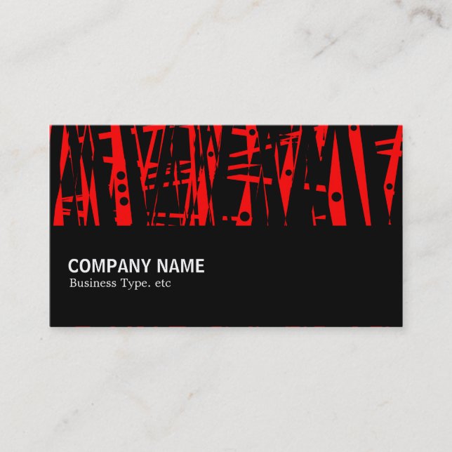 Halfway 031 - Abstract Business Card (Front)