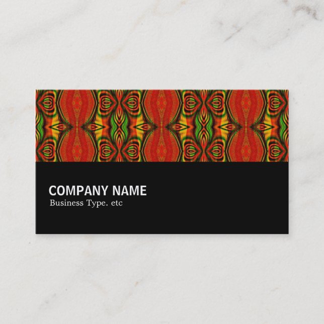 Halfway 037 - Abstract Pattern Business Card (Front)