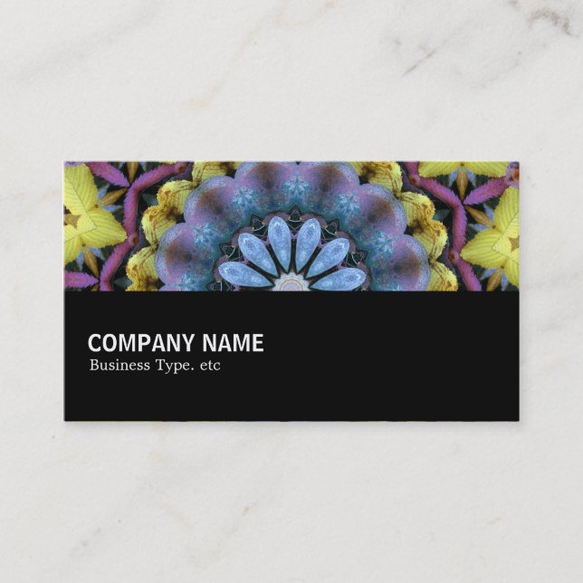 Halfway 039 - Natural Kaleidoscope Business Card (Front)