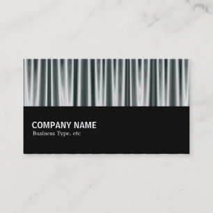 Halfway 047 - Silver Curtain Business Card