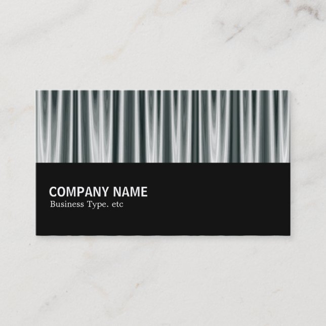 Halfway 047 - Silver Curtain Business Card (Front)
