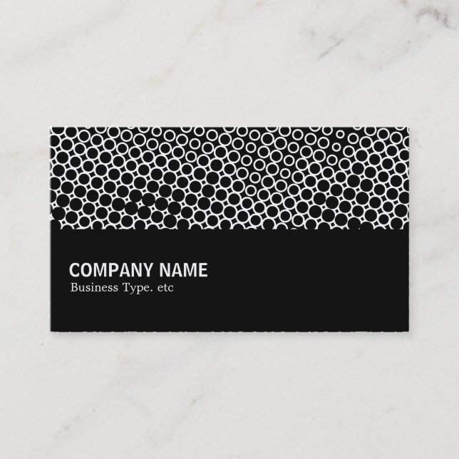 Halfway 051 - Extreme Halftone Business Card (Front)