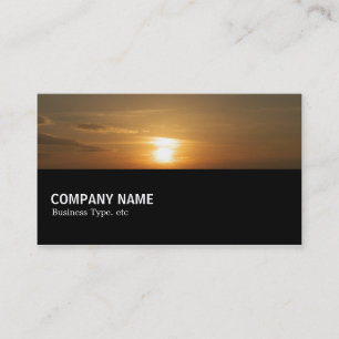 Halfway 081 - Sunset Business Card