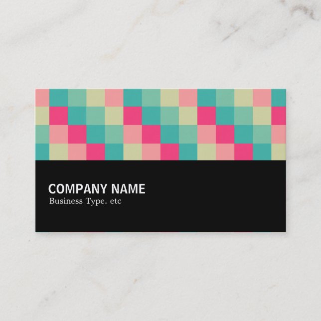 Halfway - Colour Squares 013 Business Card (Front)