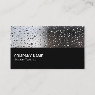 Halfway - Rain on a Window Business Card
