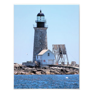 Halfway Rock Lighthouse, Maine Photo Print