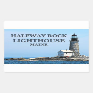 Halfway Rock Lighthouse, Stickers Maine