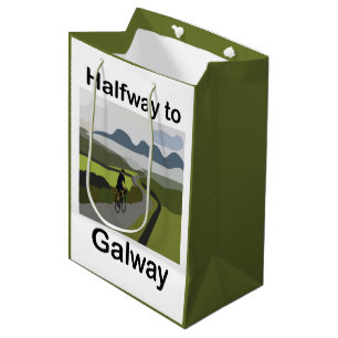 Halfway To Galway Road Trip Party Medium Gift Bag