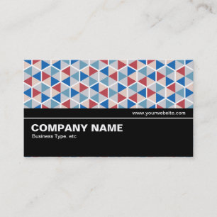 Halfway V2 - Hexagon Pattern 05 Business Card